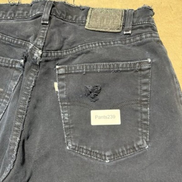 Vintage 90s Levi’s Silvertab Loose Fit Made USA Denim Jeans 34 X 35 Distressed - Picture 15 of 15